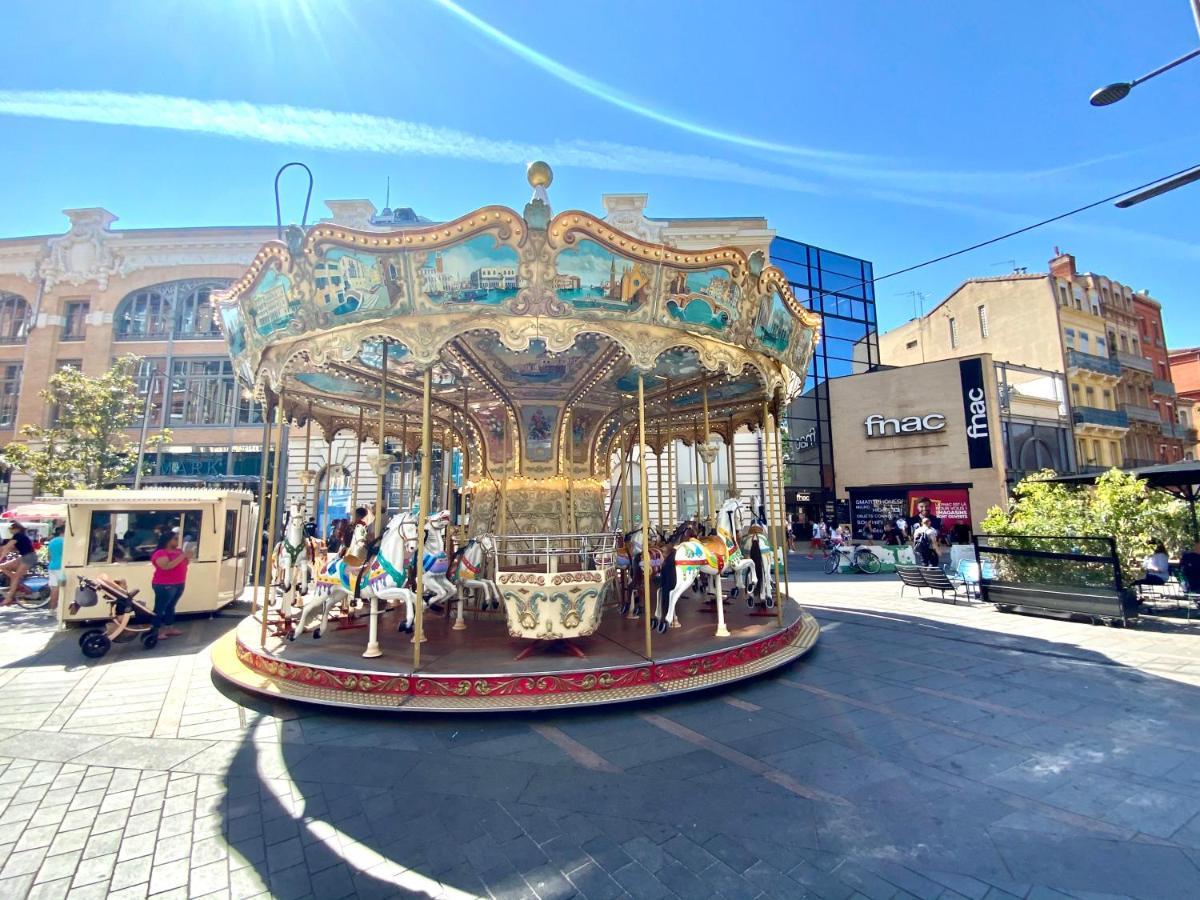 トゥールーズLe Victor Hugo - Studio Avec Parking # Hypercentreアパートメント エクステリア 写真
